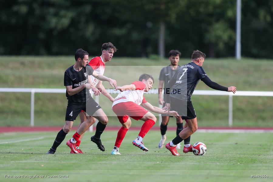 Dr. Hans Weiß Sportpark, Bad Kissingen, 29.07.2025, sport, action, Fussball, BFV, 3. Spieltag, Landesliga Nordwest, TSV, FCB, TSV Karlburg, 1. FC 06 Bad Kissingen - Bild-ID: 2496356