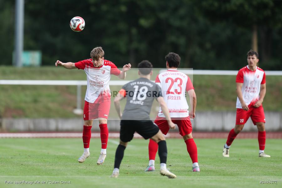Dr. Hans Weiß Sportpark, Bad Kissingen, 29.07.2025, sport, action, Fussball, BFV, 3. Spieltag, Landesliga Nordwest, TSV, FCB, TSV Karlburg, 1. FC 06 Bad Kissingen - Bild-ID: 2496377 Dr. Hans Weiß Sportpark, Bad Kissingen, 29.07.2025, sport, action, Fussball, BFV, 3. Spieltag, Landesliga Nordwest, TSV, FCB, TSV Karlburg, 1. FC 06 Bad Kissingen - Bild-ID: 2496377