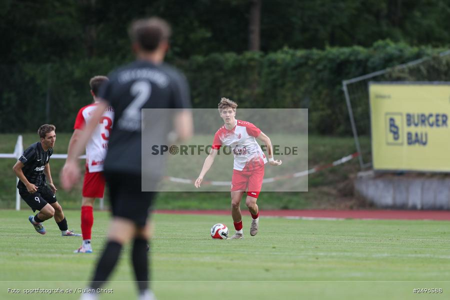 Dr. Hans Weiß Sportpark, Bad Kissingen, 29.07.2025, sport, action, Fussball, BFV, 3. Spieltag, Landesliga Nordwest, TSV, FCB, TSV Karlburg, 1. FC 06 Bad Kissingen - Bild-ID: 2496388 Dr. Hans Weiß Sportpark, Bad Kissingen, 29.07.2025, sport, action, Fussball, BFV, 3. Spieltag, Landesliga Nordwest, TSV, FCB, TSV Karlburg, 1. FC 06 Bad Kissingen - Bild-ID: 2496388