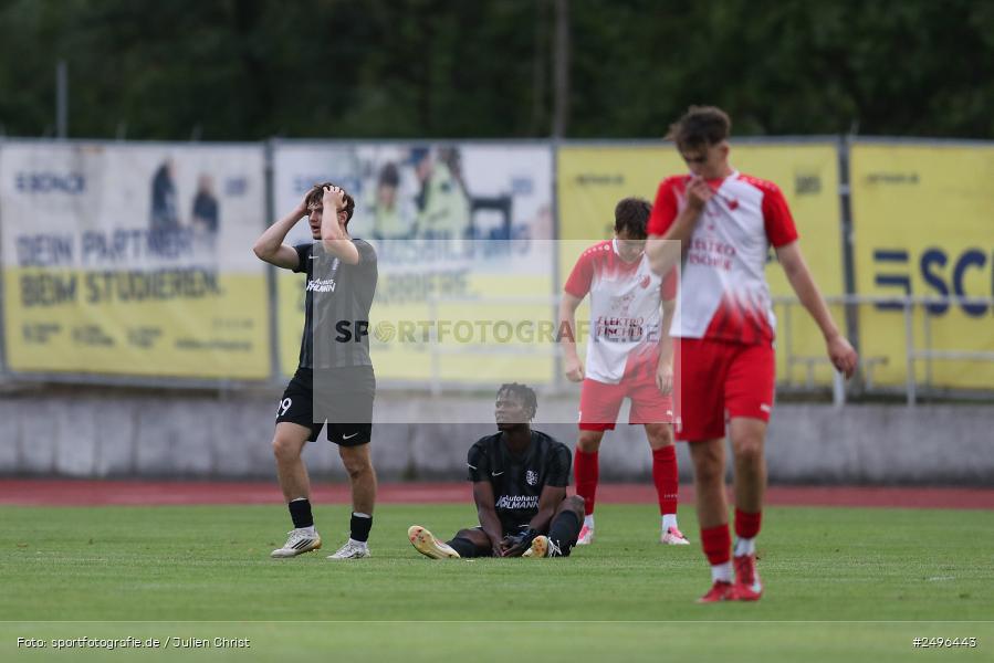 Dr. Hans Weiß Sportpark, Bad Kissingen, 29.07.2025, sport, action, Fussball, BFV, 3. Spieltag, Landesliga Nordwest, TSV, FCB, TSV Karlburg, 1. FC 06 Bad Kissingen - Bild-ID: 2496443