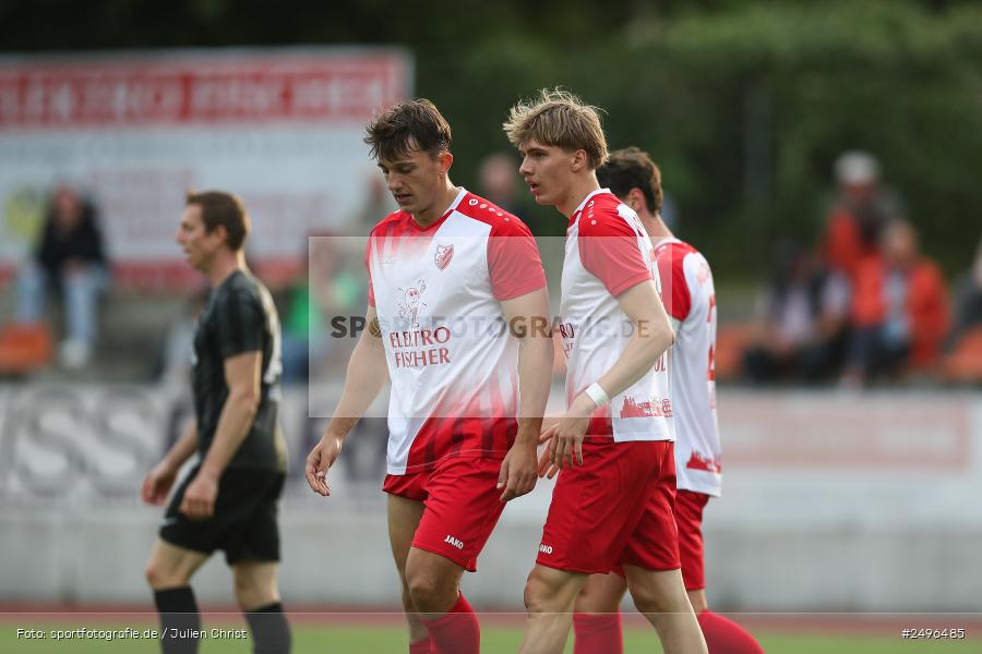 Dr. Hans Weiß Sportpark, Bad Kissingen, 29.07.2025, sport, action, Fussball, BFV, 3. Spieltag, Landesliga Nordwest, TSV, FCB, TSV Karlburg, 1. FC 06 Bad Kissingen - Bild-ID: 2496485