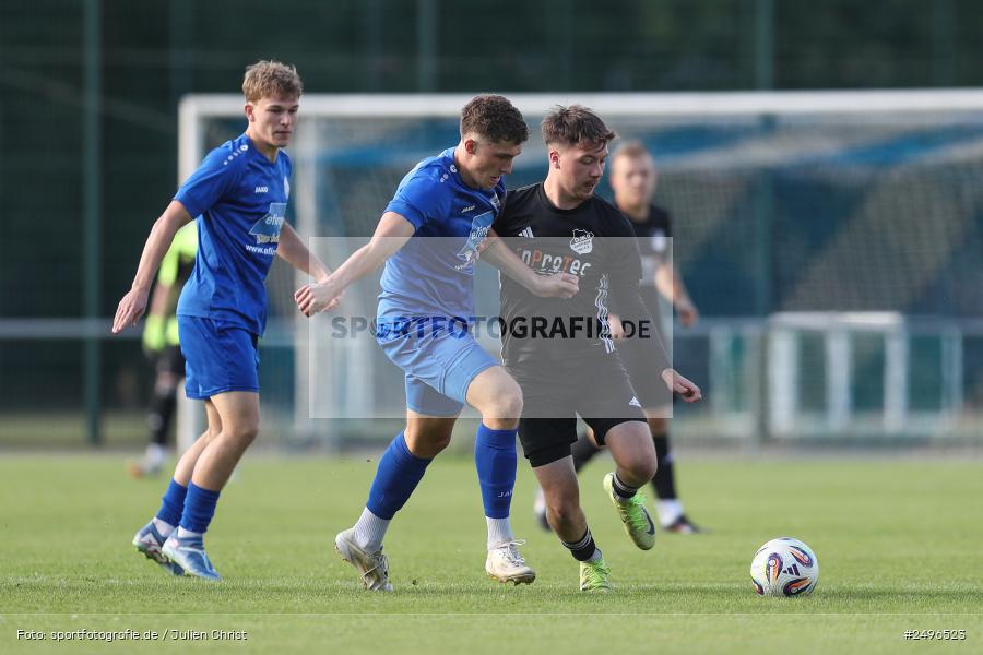 sport, action, Schömig Digitaldruck Arena, Rimpar, Landesliga Nordwest, Fussball, DJK Dampfach, DJK, BFV, ASV Rimpar, ASV, 30.07.2025, 3. Spieltag - Bild-ID: 2496523