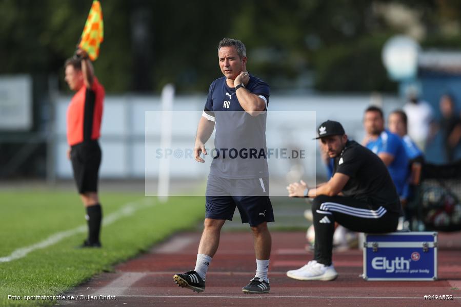 sport, action, Schömig Digitaldruck Arena, Rimpar, Landesliga Nordwest, Fussball, DJK Dampfach, DJK, BFV, ASV Rimpar, ASV, 30.07.2025, 3. Spieltag - Bild-ID: 2496532