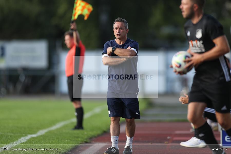 sport, action, Schömig Digitaldruck Arena, Rimpar, Landesliga Nordwest, Fussball, DJK Dampfach, DJK, BFV, ASV Rimpar, ASV, 30.07.2025, 3. Spieltag - Bild-ID: 2496533