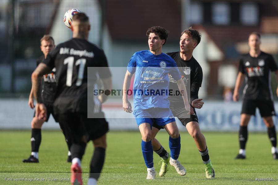 sport, action, Schömig Digitaldruck Arena, Rimpar, Landesliga Nordwest, Fussball, DJK Dampfach, DJK, BFV, ASV Rimpar, ASV, 30.07.2025, 3. Spieltag - Bild-ID: 2496534