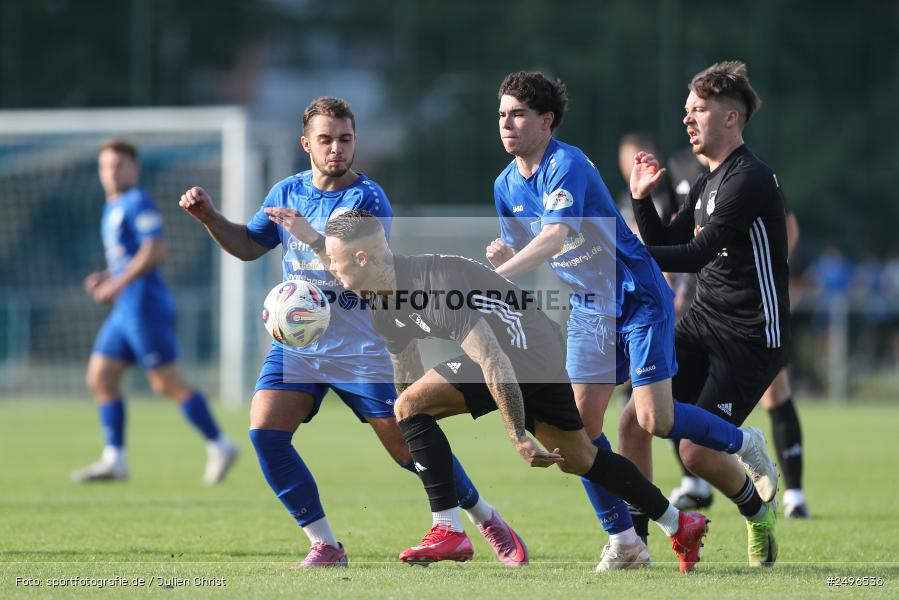 sport, action, Schömig Digitaldruck Arena, Rimpar, Landesliga Nordwest, Fussball, DJK Dampfach, DJK, BFV, ASV Rimpar, ASV, 30.07.2025, 3. Spieltag - Bild-ID: 2496536