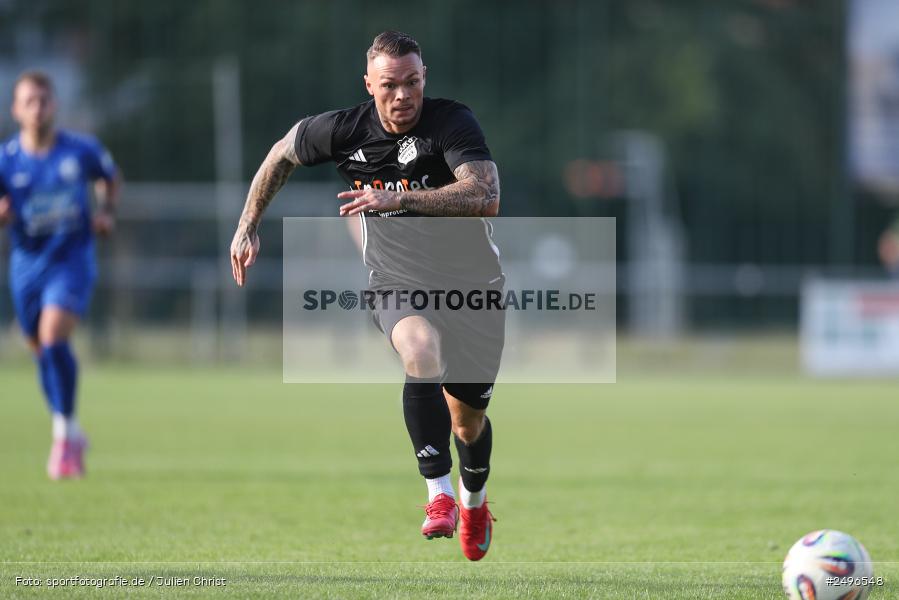sport, action, Schömig Digitaldruck Arena, Rimpar, Landesliga Nordwest, Fussball, DJK Dampfach, DJK, BFV, ASV Rimpar, ASV, 30.07.2025, 3. Spieltag - Bild-ID: 2496548
