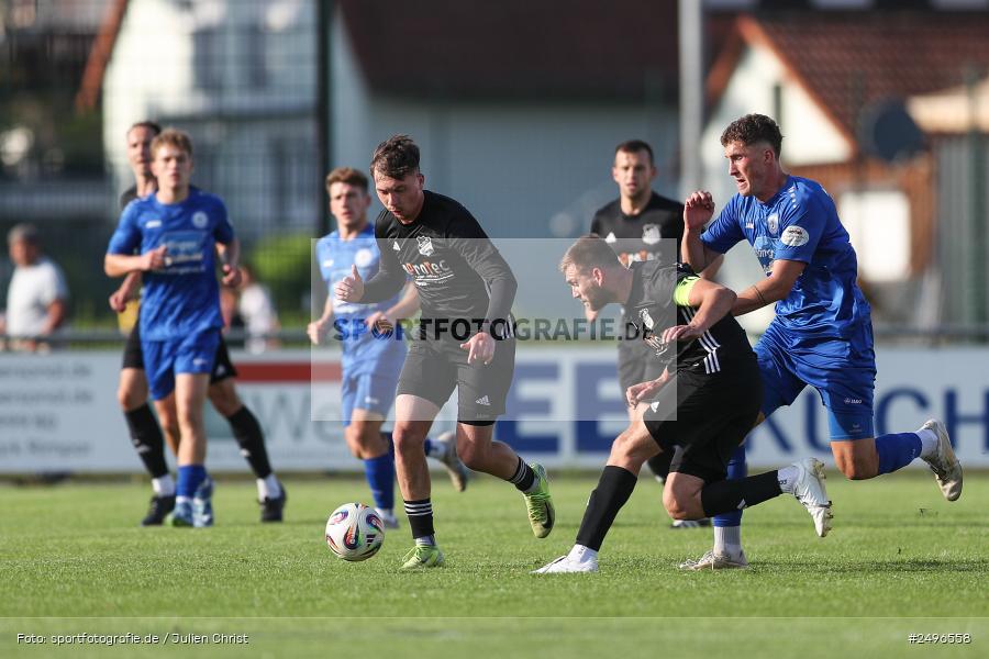 sport, action, Schömig Digitaldruck Arena, Rimpar, Landesliga Nordwest, Fussball, DJK Dampfach, DJK, BFV, ASV Rimpar, ASV, 30.07.2025, 3. Spieltag - Bild-ID: 2496558