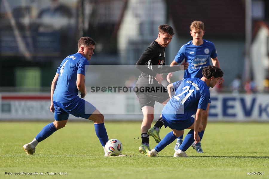 sport, action, Schömig Digitaldruck Arena, Rimpar, Landesliga Nordwest, Fussball, DJK Dampfach, DJK, BFV, ASV Rimpar, ASV, 30.07.2025, 3. Spieltag - Bild-ID: 2496564