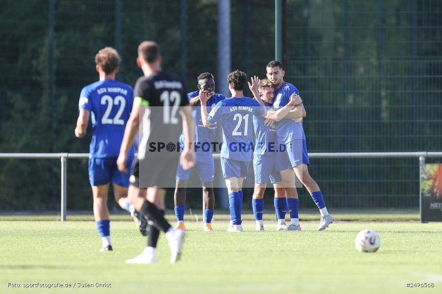 sport, action, Schömig Digitaldruck Arena, Rimpar, Landesliga Nordwest, Fussball, DJK Dampfach, DJK, BFV, ASV Rimpar, ASV, 30.07.2025, 3. Spieltag - Bild-ID: 2496568