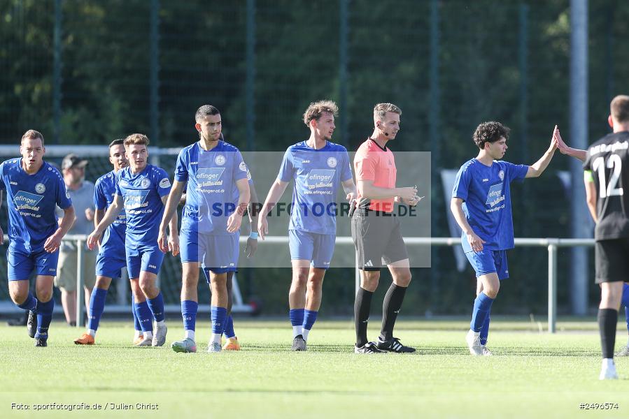 sport, action, Schömig Digitaldruck Arena, Rimpar, Landesliga Nordwest, Fussball, DJK Dampfach, DJK, BFV, ASV Rimpar, ASV, 30.07.2025, 3. Spieltag - Bild-ID: 2496574