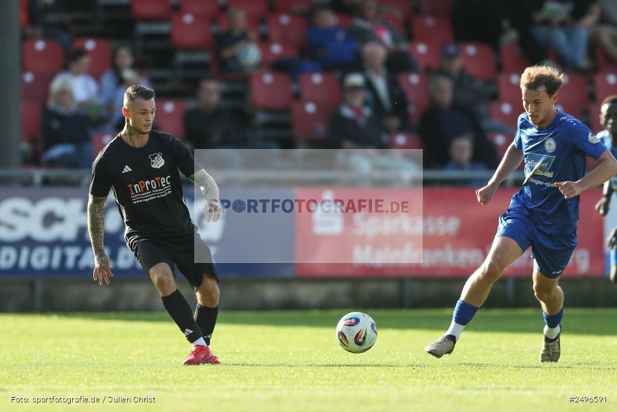 sport, action, Schömig Digitaldruck Arena, Rimpar, Landesliga Nordwest, Fussball, DJK Dampfach, DJK, BFV, ASV Rimpar, ASV, 30.07.2025, 3. Spieltag - Bild-ID: 2496591