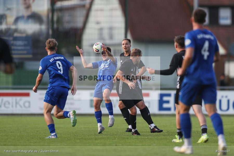 sport, action, Schömig Digitaldruck Arena, Rimpar, Landesliga Nordwest, Fussball, DJK Dampfach, DJK, BFV, ASV Rimpar, ASV, 30.07.2025, 3. Spieltag - Bild-ID: 2496631