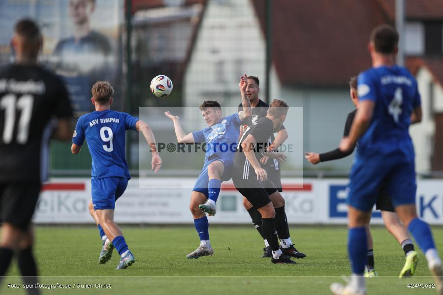 sport, action, Schömig Digitaldruck Arena, Rimpar, Landesliga Nordwest, Fussball, DJK Dampfach, DJK, BFV, ASV Rimpar, ASV, 30.07.2025, 3. Spieltag - Bild-ID: 2496632
