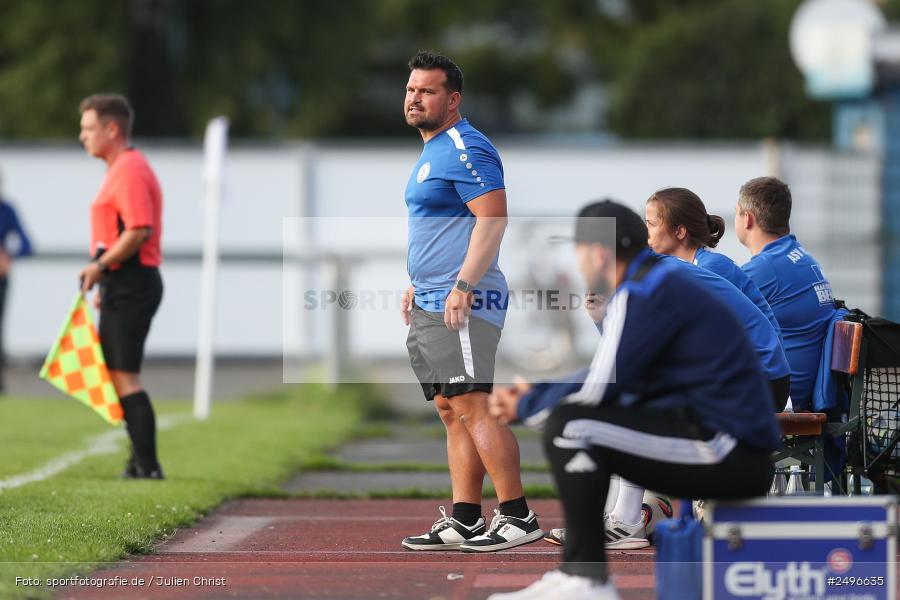 sport, action, Schömig Digitaldruck Arena, Rimpar, Landesliga Nordwest, Fussball, DJK Dampfach, DJK, BFV, ASV Rimpar, ASV, 30.07.2025, 3. Spieltag - Bild-ID: 2496635