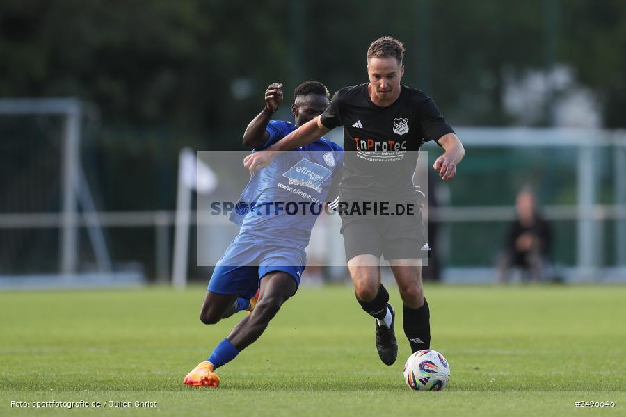 sport, action, Schömig Digitaldruck Arena, Rimpar, Landesliga Nordwest, Fussball, DJK Dampfach, DJK, BFV, ASV Rimpar, ASV, 30.07.2025, 3. Spieltag - Bild-ID: 2496646