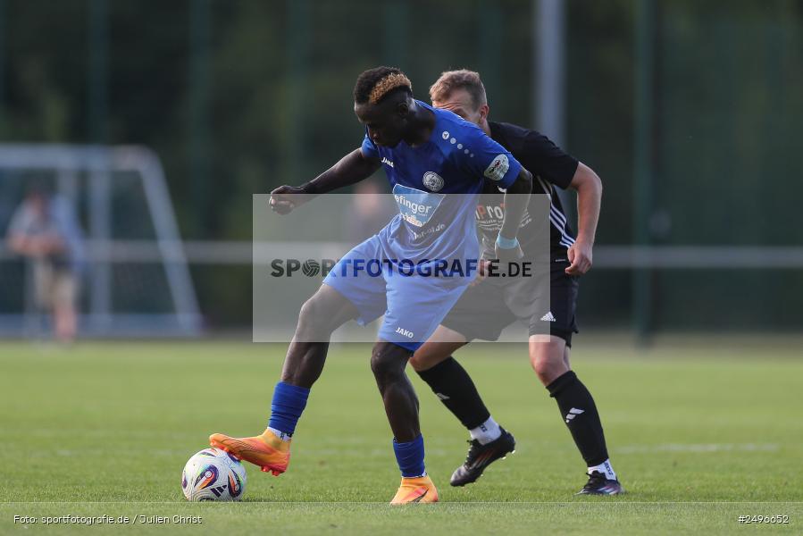 sport, action, Schömig Digitaldruck Arena, Rimpar, Landesliga Nordwest, Fussball, DJK Dampfach, DJK, BFV, ASV Rimpar, ASV, 30.07.2025, 3. Spieltag - Bild-ID: 2496652