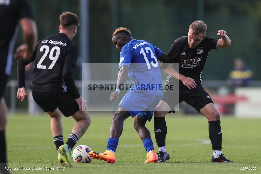 sport, action, Schömig Digitaldruck Arena, Rimpar, Landesliga Nordwest, Fussball, DJK Dampfach, DJK, BFV, ASV Rimpar, ASV, 30.07.2025, 3. Spieltag - Bild-ID: 2496653