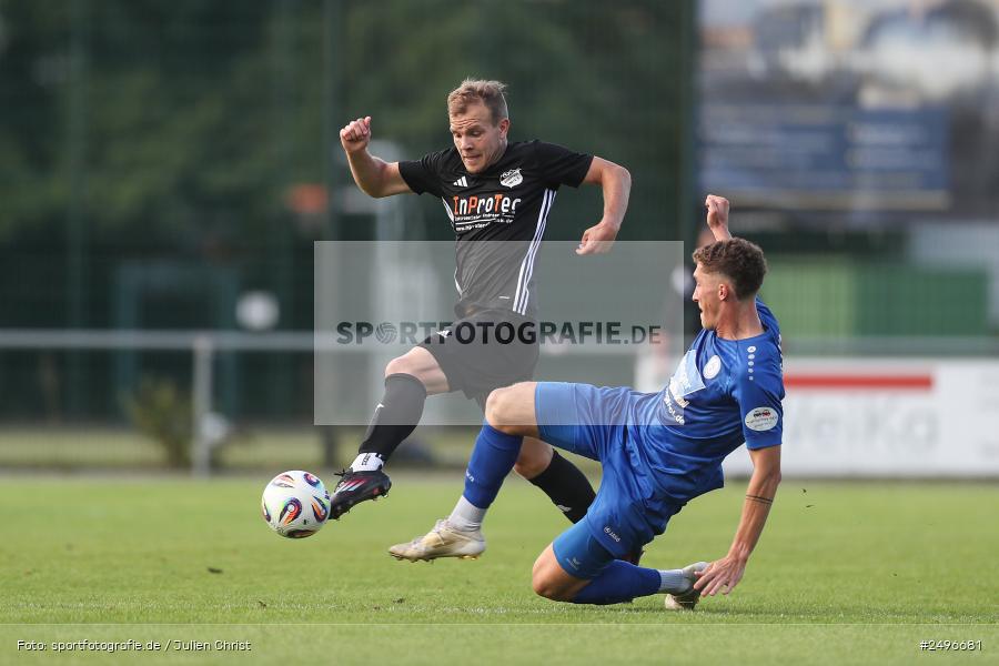 sport, action, Schömig Digitaldruck Arena, Rimpar, Landesliga Nordwest, Fussball, DJK Dampfach, DJK, BFV, ASV Rimpar, ASV, 30.07.2025, 3. Spieltag - Bild-ID: 2496681