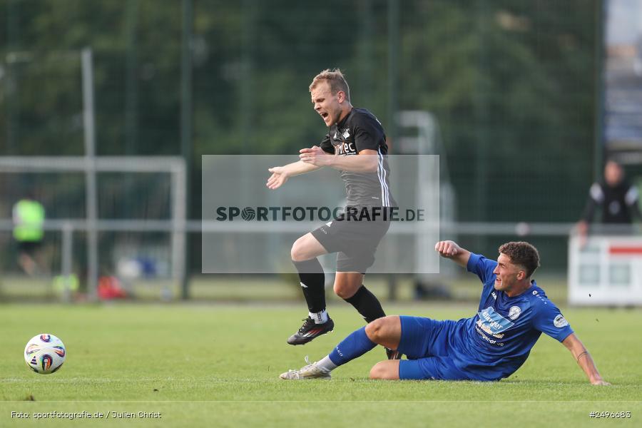 sport, action, Schömig Digitaldruck Arena, Rimpar, Landesliga Nordwest, Fussball, DJK Dampfach, DJK, BFV, ASV Rimpar, ASV, 30.07.2025, 3. Spieltag - Bild-ID: 2496683