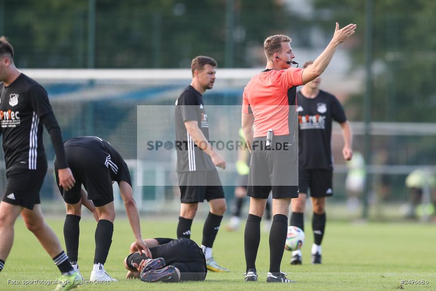 sport, action, Schömig Digitaldruck Arena, Rimpar, Landesliga Nordwest, Fussball, DJK Dampfach, DJK, BFV, ASV Rimpar, ASV, 30.07.2025, 3. Spieltag - Bild-ID: 2496686