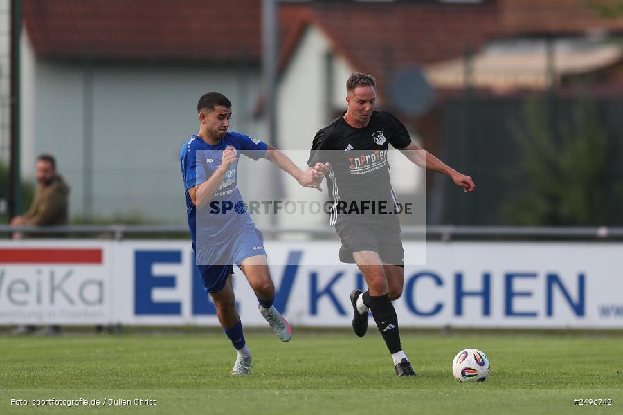 sport, action, Schömig Digitaldruck Arena, Rimpar, Landesliga Nordwest, Fussball, DJK Dampfach, DJK, BFV, ASV Rimpar, ASV, 30.07.2025, 3. Spieltag - Bild-ID: 2496742