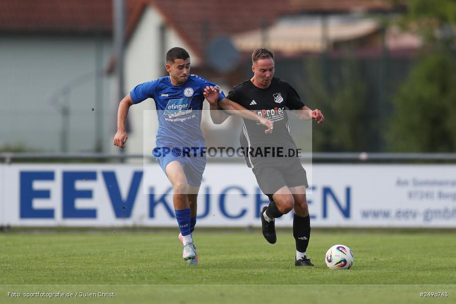 sport, action, Schömig Digitaldruck Arena, Rimpar, Landesliga Nordwest, Fussball, DJK Dampfach, DJK, BFV, ASV Rimpar, ASV, 30.07.2025, 3. Spieltag - Bild-ID: 2496743