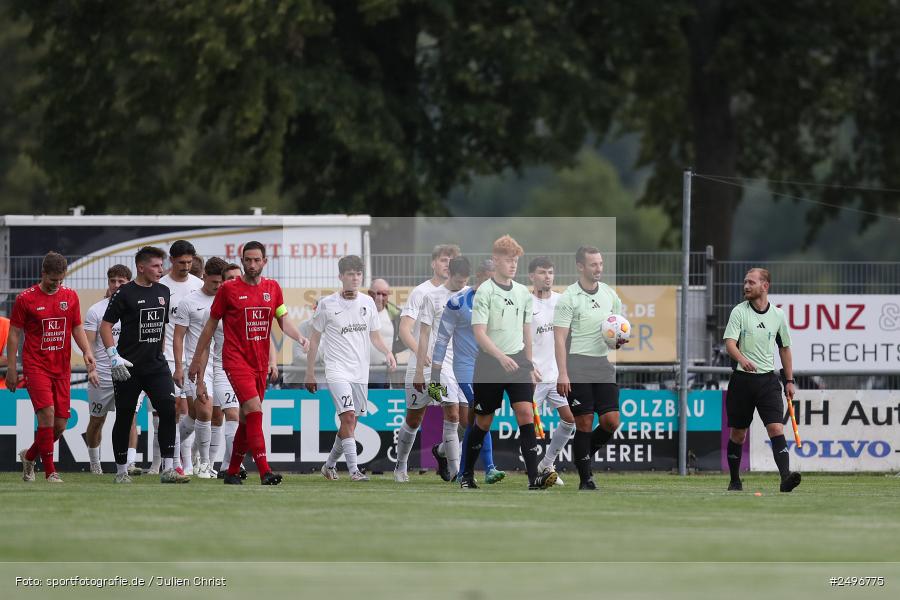 sport, action, TSV Karlburg, TSV, Landesliga Nordwest, Karlburg, Fussball, Fundamentum Sportpark, FCF, BFV, 4. Spieltag, 1. FC Fuchsstadt, 01.08.2025 - Bild-ID: 2496775