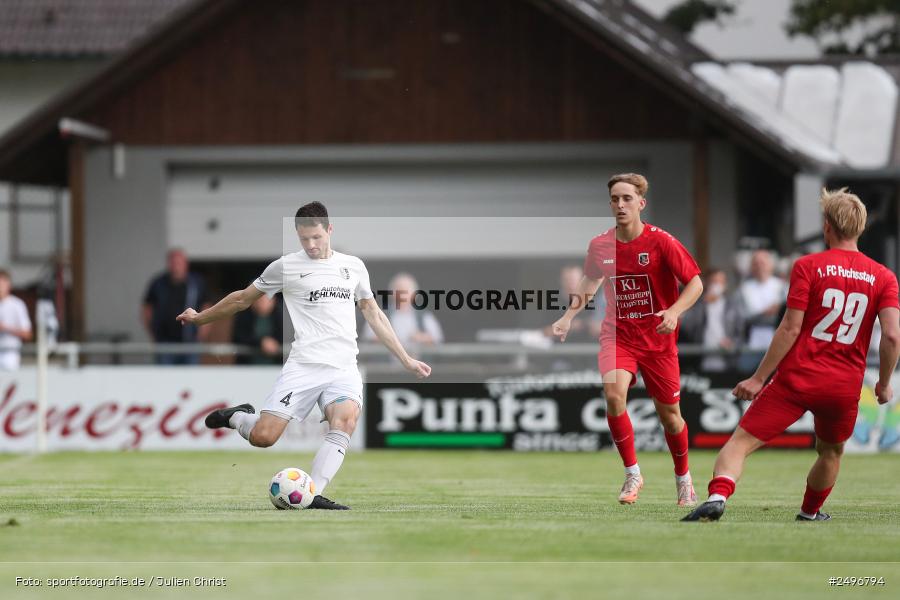 sport, action, TSV Karlburg, TSV, Landesliga Nordwest, Karlburg, Fussball, Fundamentum Sportpark, FCF, BFV, 4. Spieltag, 1. FC Fuchsstadt, 01.08.2025 - Bild-ID: 2496794