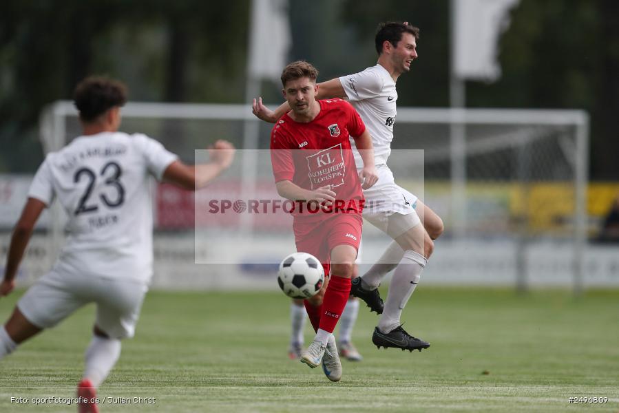 sport, action, TSV Karlburg, TSV, Landesliga Nordwest, Karlburg, Fussball, Fundamentum Sportpark, FCF, BFV, 4. Spieltag, 1. FC Fuchsstadt, 01.08.2025 - Bild-ID: 2496809