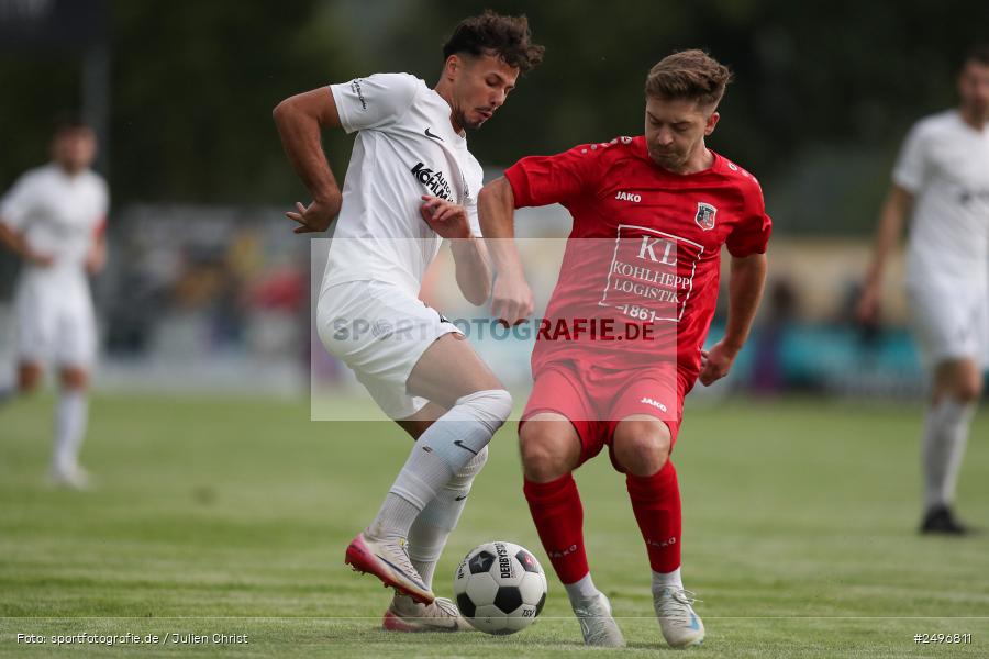 sport, action, TSV Karlburg, TSV, Landesliga Nordwest, Karlburg, Fussball, Fundamentum Sportpark, FCF, BFV, 4. Spieltag, 1. FC Fuchsstadt, 01.08.2025 - Bild-ID: 2496811