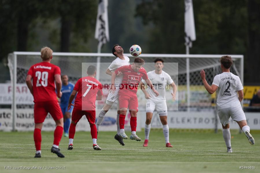 sport, action, TSV Karlburg, TSV, Landesliga Nordwest, Karlburg, Fussball, Fundamentum Sportpark, FCF, BFV, 4. Spieltag, 1. FC Fuchsstadt, 01.08.2025 - Bild-ID: 2496816