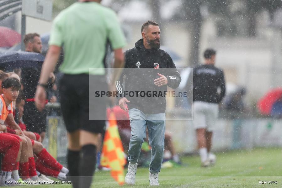 sport, action, TSV Karlburg, TSV, Landesliga Nordwest, Karlburg, Fussball, Fundamentum Sportpark, FCF, BFV, 4. Spieltag, 1. FC Fuchsstadt, 01.08.2025 - Bild-ID: 2496993