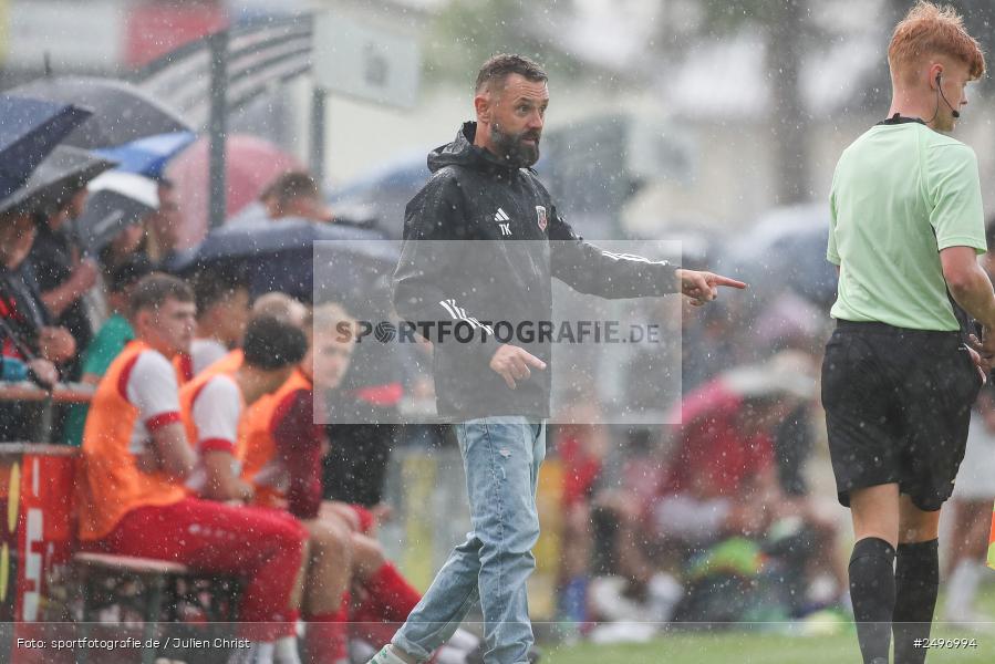 sport, action, TSV Karlburg, TSV, Landesliga Nordwest, Karlburg, Fussball, Fundamentum Sportpark, FCF, BFV, 4. Spieltag, 1. FC Fuchsstadt, 01.08.2025 - Bild-ID: 2496994