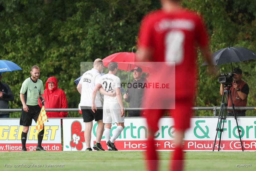 sport, action, TSV Karlburg, TSV, Landesliga Nordwest, Karlburg, Fussball, Fundamentum Sportpark, FCF, BFV, 4. Spieltag, 1. FC Fuchsstadt, 01.08.2025 - Bild-ID: 2497017