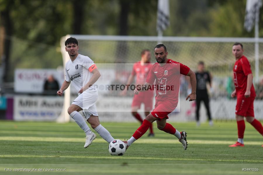sport, action, TSV Karlburg, TSV, Landesliga Nordwest, Karlburg, Fussball, Fundamentum Sportpark, FCF, BFV, 4. Spieltag, 1. FC Fuchsstadt, 01.08.2025 - Bild-ID: 2497026