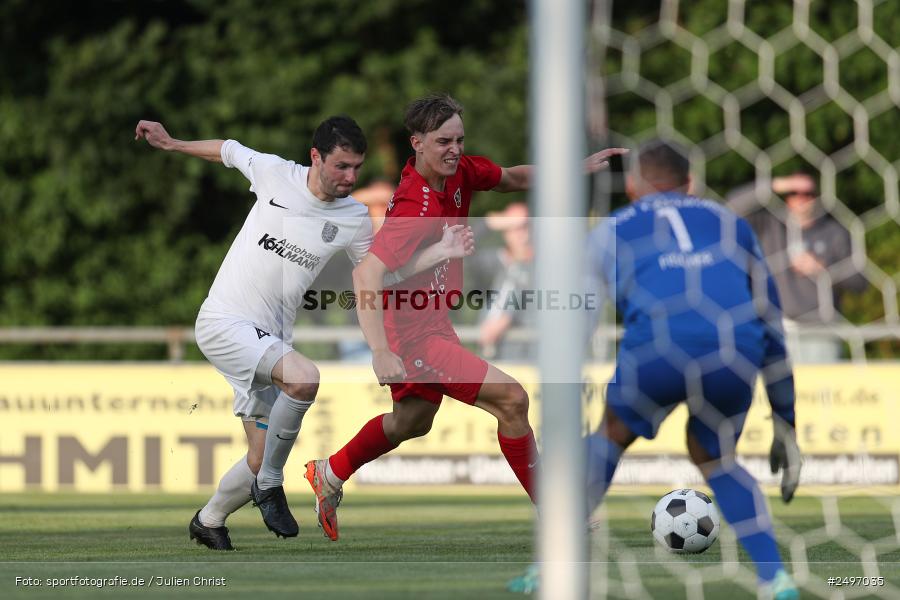 sport, action, TSV Karlburg, TSV, Landesliga Nordwest, Karlburg, Fussball, Fundamentum Sportpark, FCF, BFV, 4. Spieltag, 1. FC Fuchsstadt, 01.08.2025 - Bild-ID: 2497035