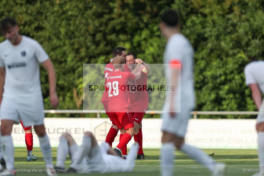 sport, action, TSV Karlburg, TSV, Landesliga Nordwest, Karlburg, Fussball, Fundamentum Sportpark, FCF, BFV, 4. Spieltag, 1. FC Fuchsstadt, 01.08.2025 - Bild-ID: 2497041