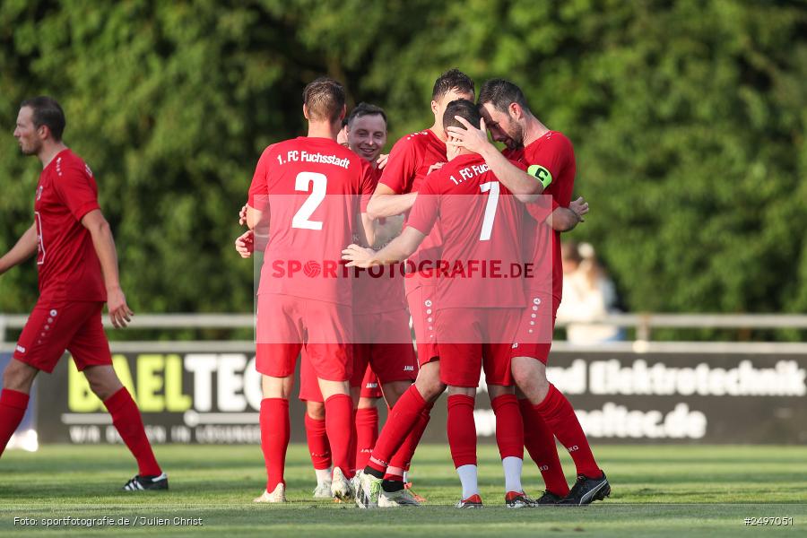 sport, action, TSV Karlburg, TSV, Landesliga Nordwest, Karlburg, Fussball, Fundamentum Sportpark, FCF, BFV, 4. Spieltag, 1. FC Fuchsstadt, 01.08.2025 - Bild-ID: 2497051