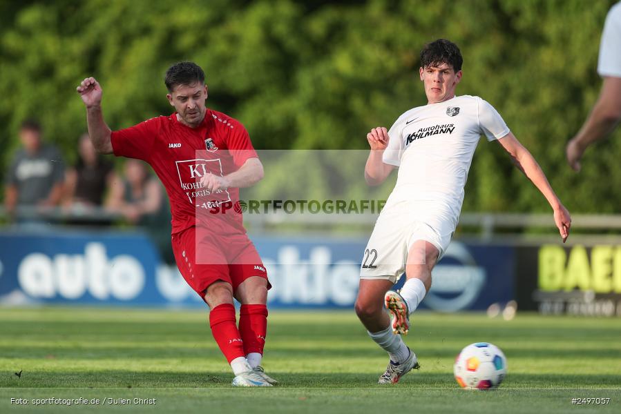 sport, action, TSV Karlburg, TSV, Landesliga Nordwest, Karlburg, Fussball, Fundamentum Sportpark, FCF, BFV, 4. Spieltag, 1. FC Fuchsstadt, 01.08.2025 - Bild-ID: 2497057