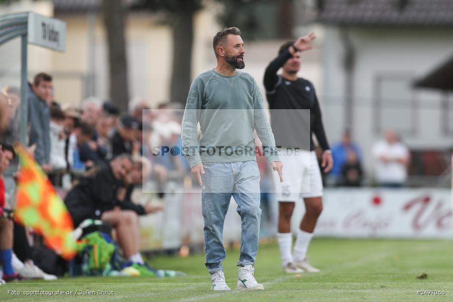 sport, action, TSV Karlburg, TSV, Landesliga Nordwest, Karlburg, Fussball, Fundamentum Sportpark, FCF, BFV, 4. Spieltag, 1. FC Fuchsstadt, 01.08.2025 - Bild-ID: 2497066
