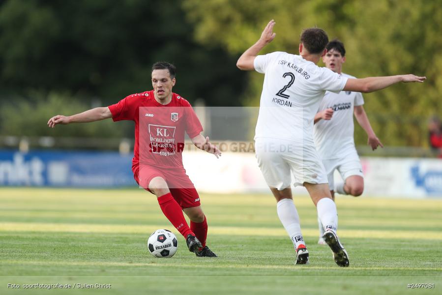 sport, action, TSV Karlburg, TSV, Landesliga Nordwest, Karlburg, Fussball, Fundamentum Sportpark, FCF, BFV, 4. Spieltag, 1. FC Fuchsstadt, 01.08.2025 - Bild-ID: 2497081