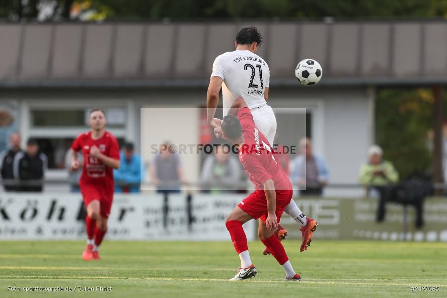 sport, action, TSV Karlburg, TSV, Landesliga Nordwest, Karlburg, Fussball, Fundamentum Sportpark, FCF, BFV, 4. Spieltag, 1. FC Fuchsstadt, 01.08.2025 - Bild-ID: 2497085