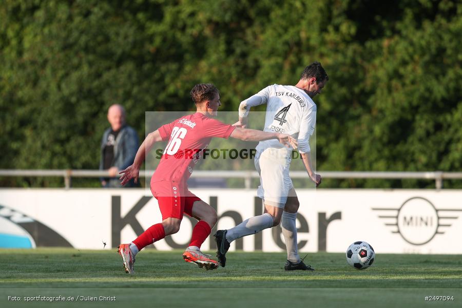 sport, action, TSV Karlburg, TSV, Landesliga Nordwest, Karlburg, Fussball, Fundamentum Sportpark, FCF, BFV, 4. Spieltag, 1. FC Fuchsstadt, 01.08.2025 - Bild-ID: 2497094