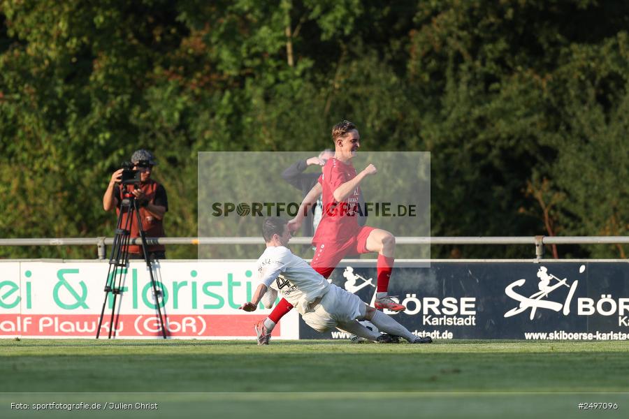 sport, action, TSV Karlburg, TSV, Landesliga Nordwest, Karlburg, Fussball, Fundamentum Sportpark, FCF, BFV, 4. Spieltag, 1. FC Fuchsstadt, 01.08.2025 - Bild-ID: 2497096