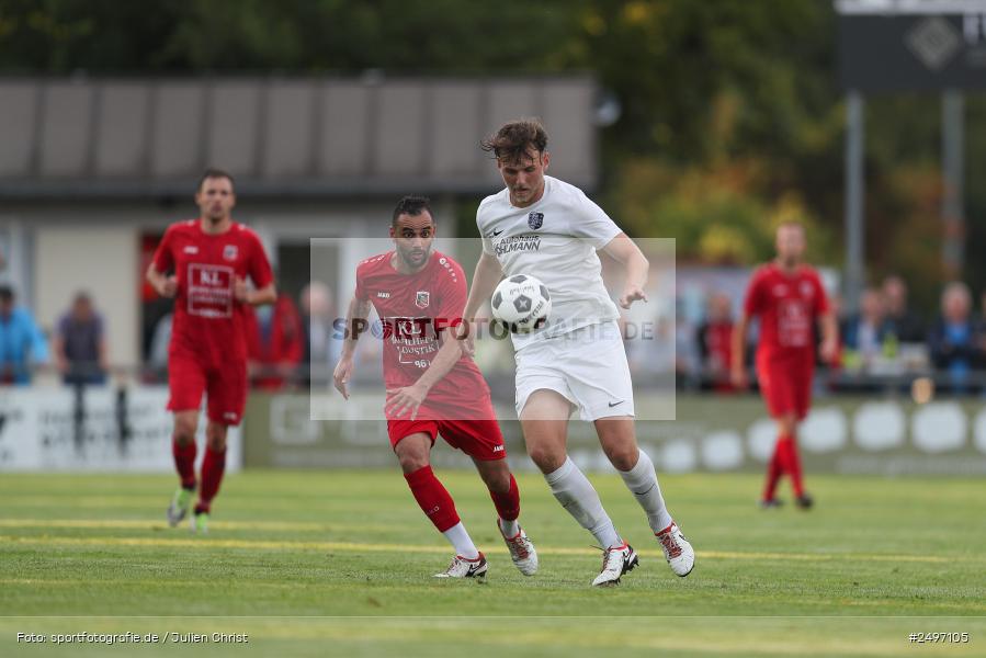 sport, action, TSV Karlburg, TSV, Landesliga Nordwest, Karlburg, Fussball, Fundamentum Sportpark, FCF, BFV, 4. Spieltag, 1. FC Fuchsstadt, 01.08.2025 - Bild-ID: 2497105