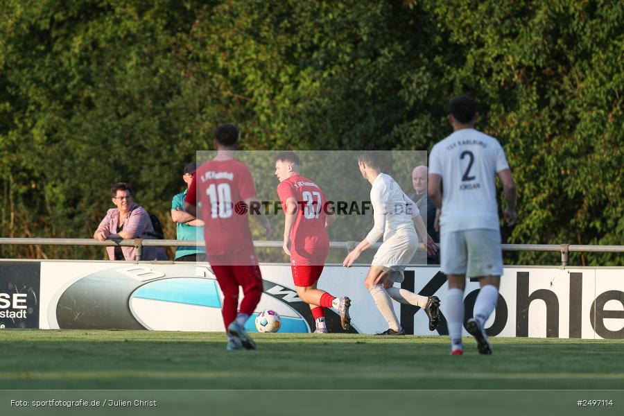 sport, action, TSV Karlburg, TSV, Landesliga Nordwest, Karlburg, Fussball, Fundamentum Sportpark, FCF, BFV, 4. Spieltag, 1. FC Fuchsstadt, 01.08.2025 - Bild-ID: 2497114