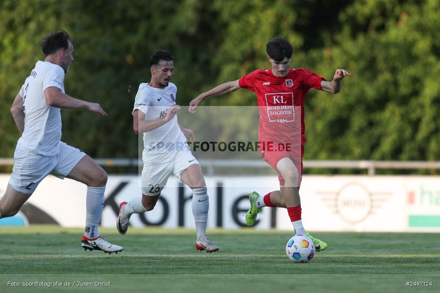 sport, action, TSV Karlburg, TSV, Landesliga Nordwest, Karlburg, Fussball, Fundamentum Sportpark, FCF, BFV, 4. Spieltag, 1. FC Fuchsstadt, 01.08.2025 - Bild-ID: 2497124