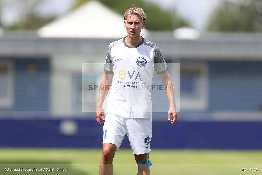 Mairec Arena, Alzenau, 02.08.2025, sport, action, Fussball, 1. Spieltag, Regionalliga Südwest, TSV, FCB, TSV Schott Mainz, FC Bayern Alzenau - Bild-ID: 2497159