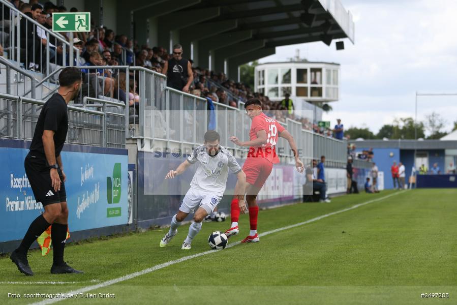 sport, action, TSV Schott Mainz, TSV, Regionalliga Südwest, Mairec Arena, Fussball, FCB, FC Bayern Alzenau, Alzenau, 1. Spieltag, 02.08.2025 - Bild-ID: 2497203